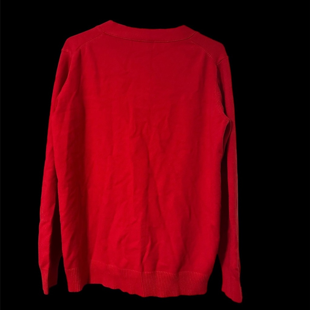 Comme Des Garçons PLAY Red Sweater Authentic - Picture 2 of 5